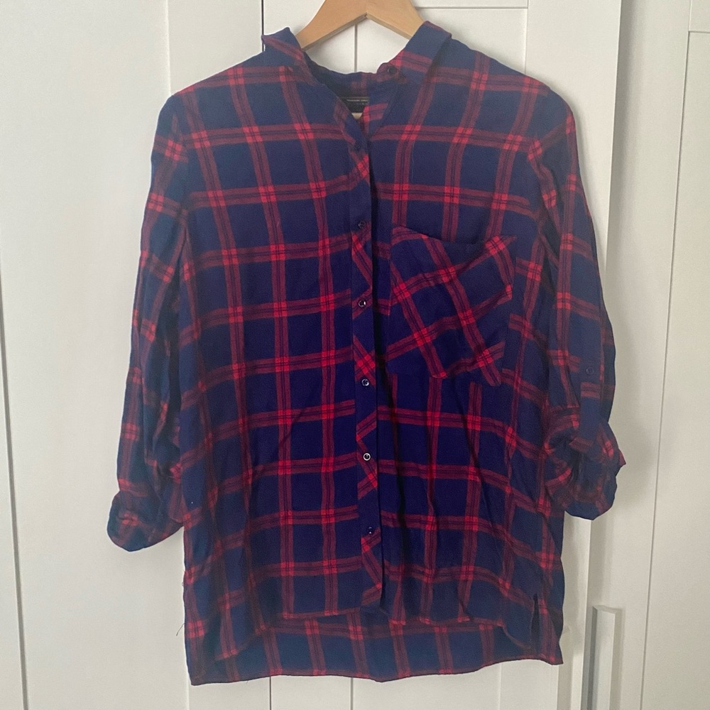 Zara plaid shirt
